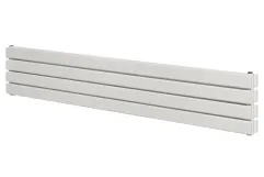 Горизонтальный дизайнерский радиатор отопления ARTTIDESIGN Livorno II G 4/272/1800 белый матовый